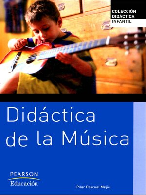 cover image of Didáctica de la música para educación infantil